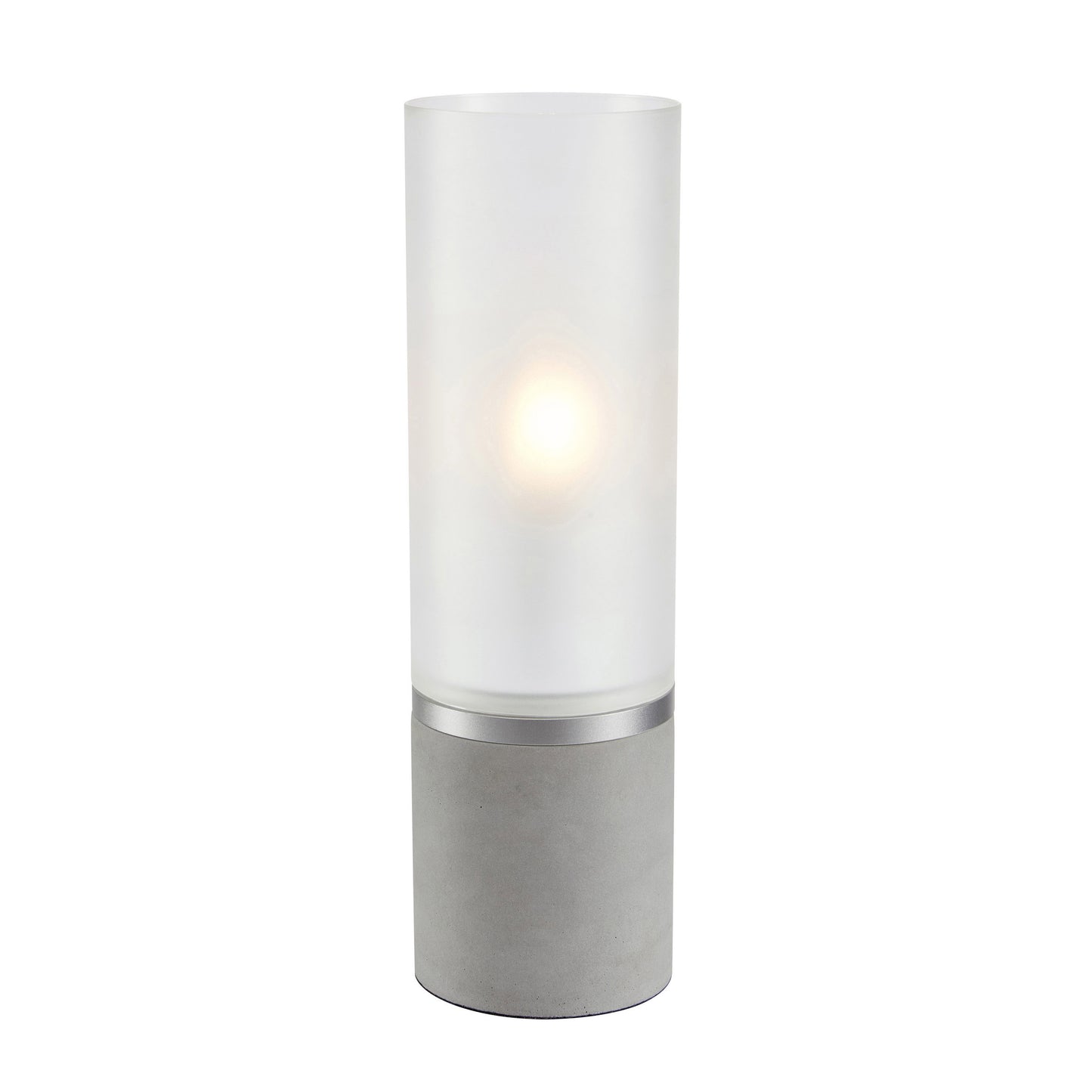 Molo bordlampe 40W E27 grå/frostet