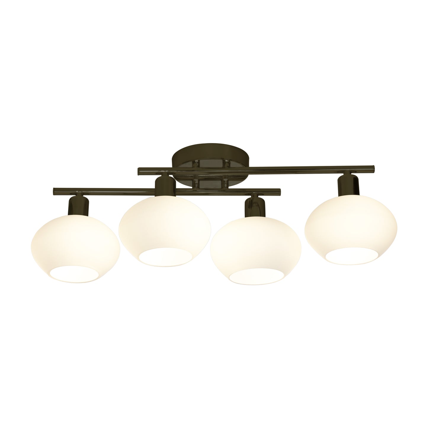 Elba taklampe IP44 sort/hvit