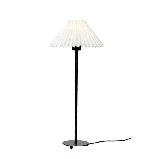 Ester bordlampe sort/hvit m/skjerm