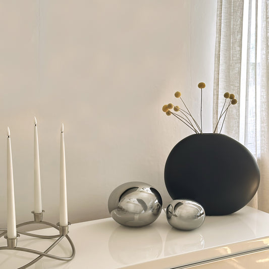 Globus bordlampe 13cm sotet