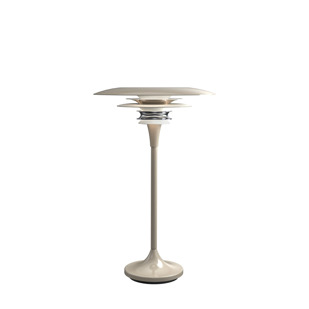 Diablo bordlampe Ø30cm greige/krom