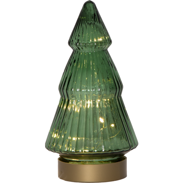 Verde juletre glass grønn 19cm