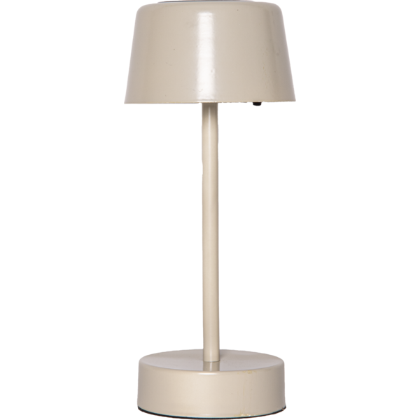 Solei bordlampe solcelle beige