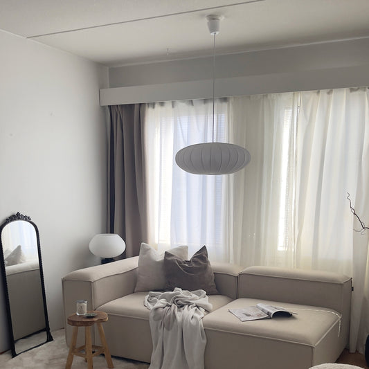 Mamsell takpendel Ø55cm hvit