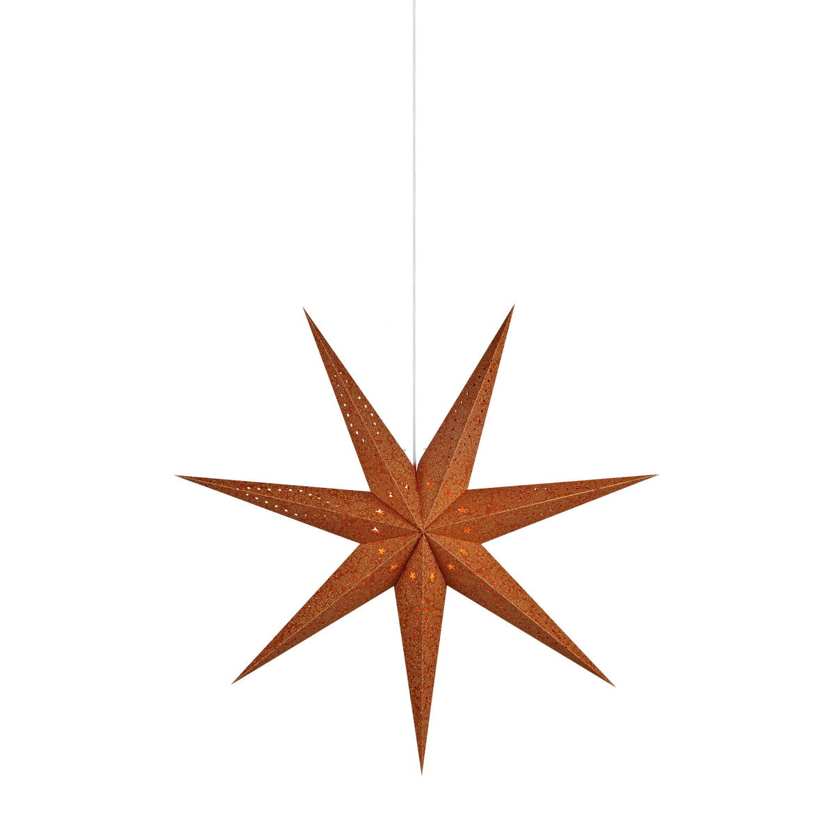 Matrix adventsstjerne bronse 75cm m/kabel