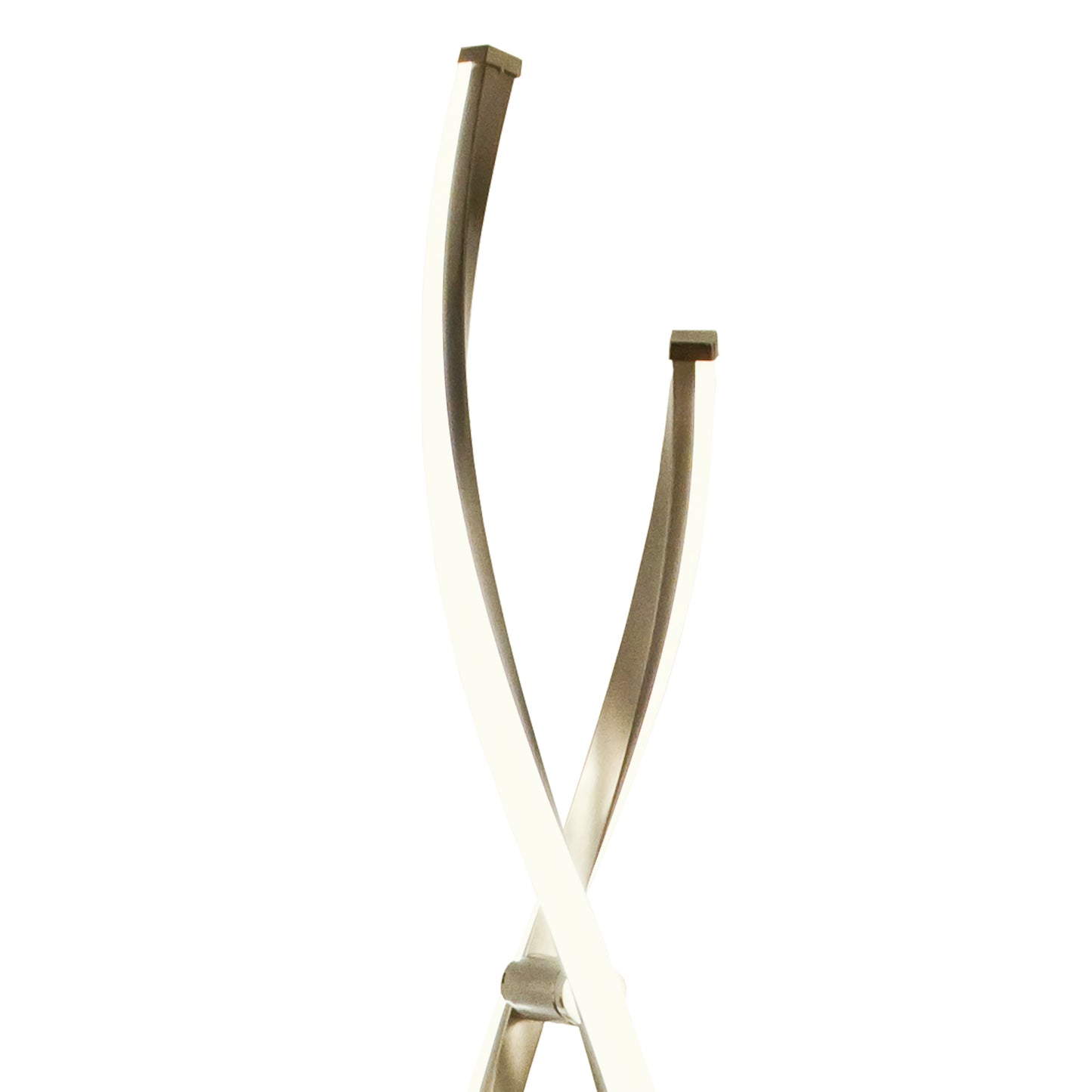Swirl gulvlampe LED 36W stål