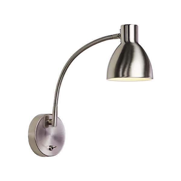 Dennis vegglampe GU10 stål