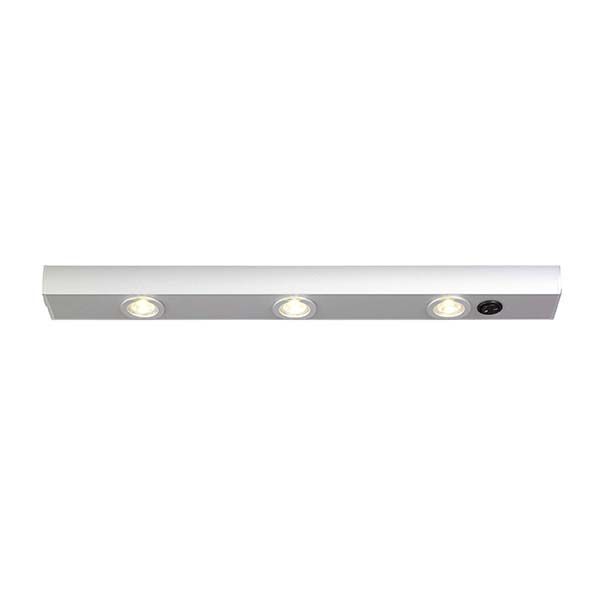 Sting benkarmatur 43cm 3x1W sølv