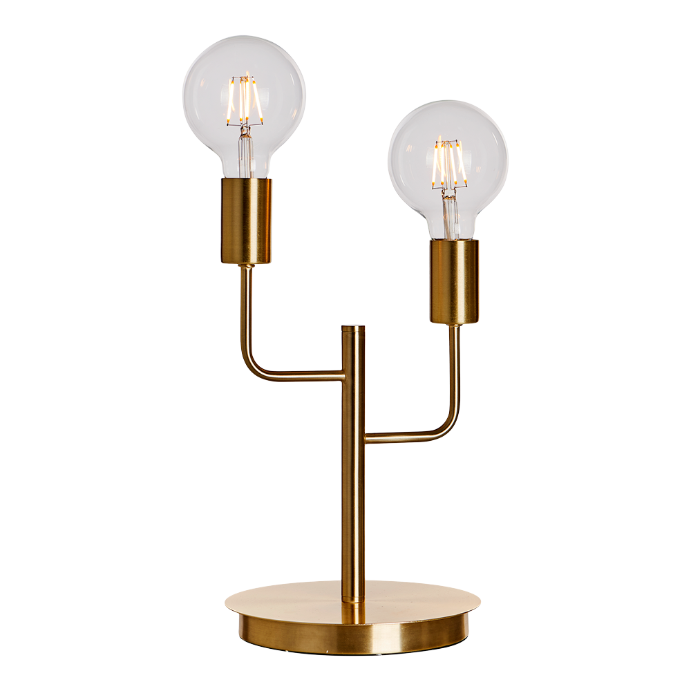 Tanum bordlampe E27 messing