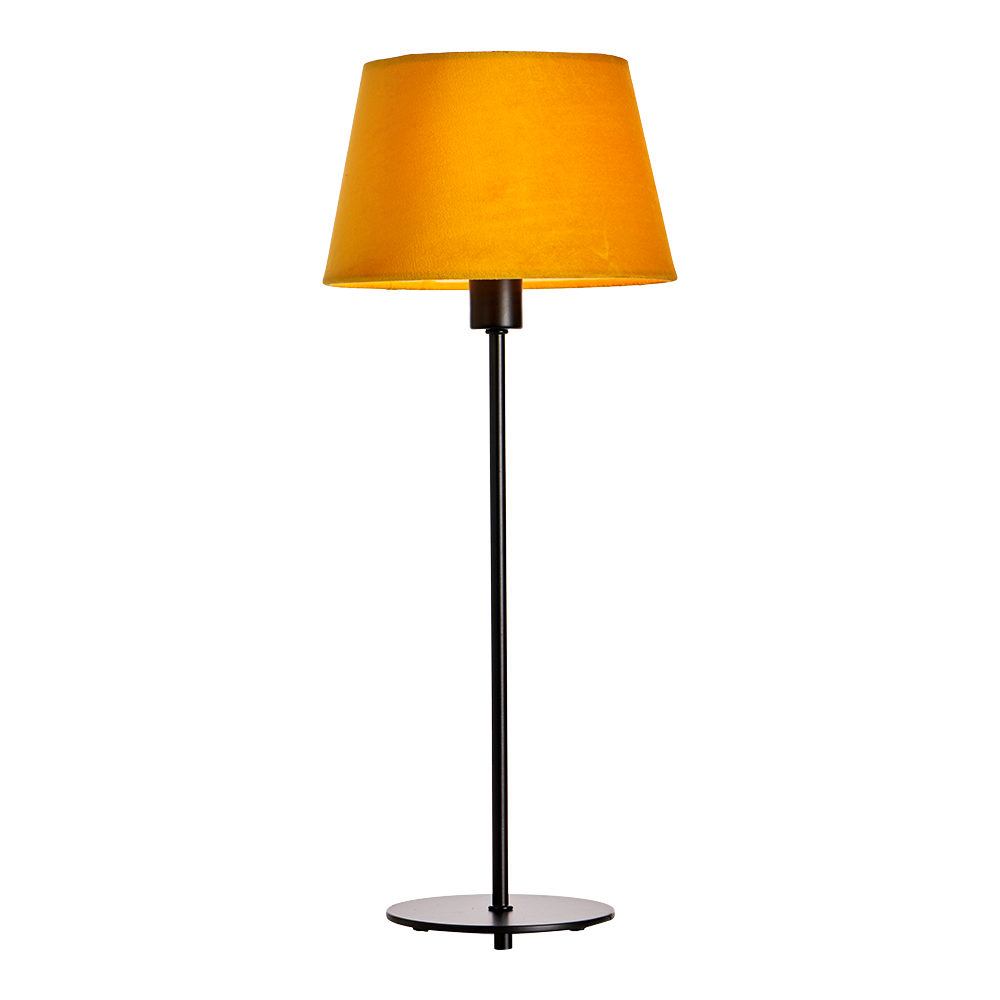 Emir bordlampe sort u/skjerm
