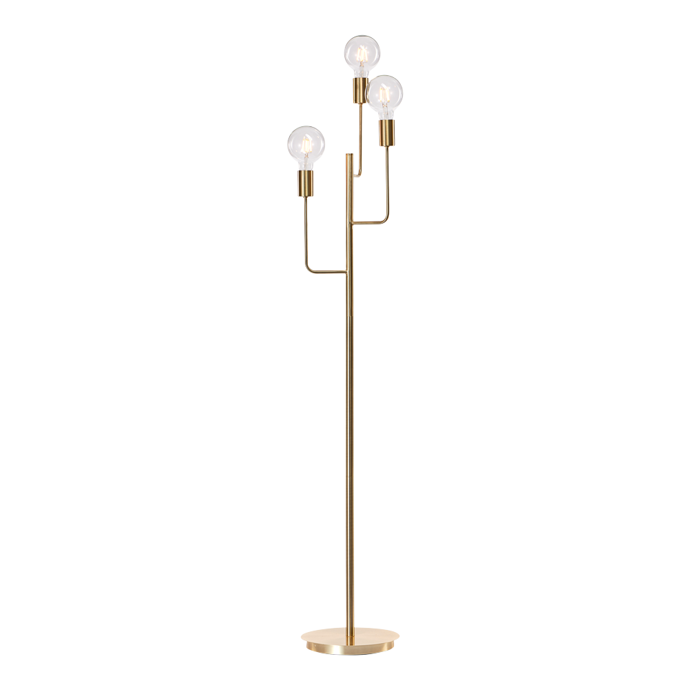 Tanum gulvlampe E27 messing