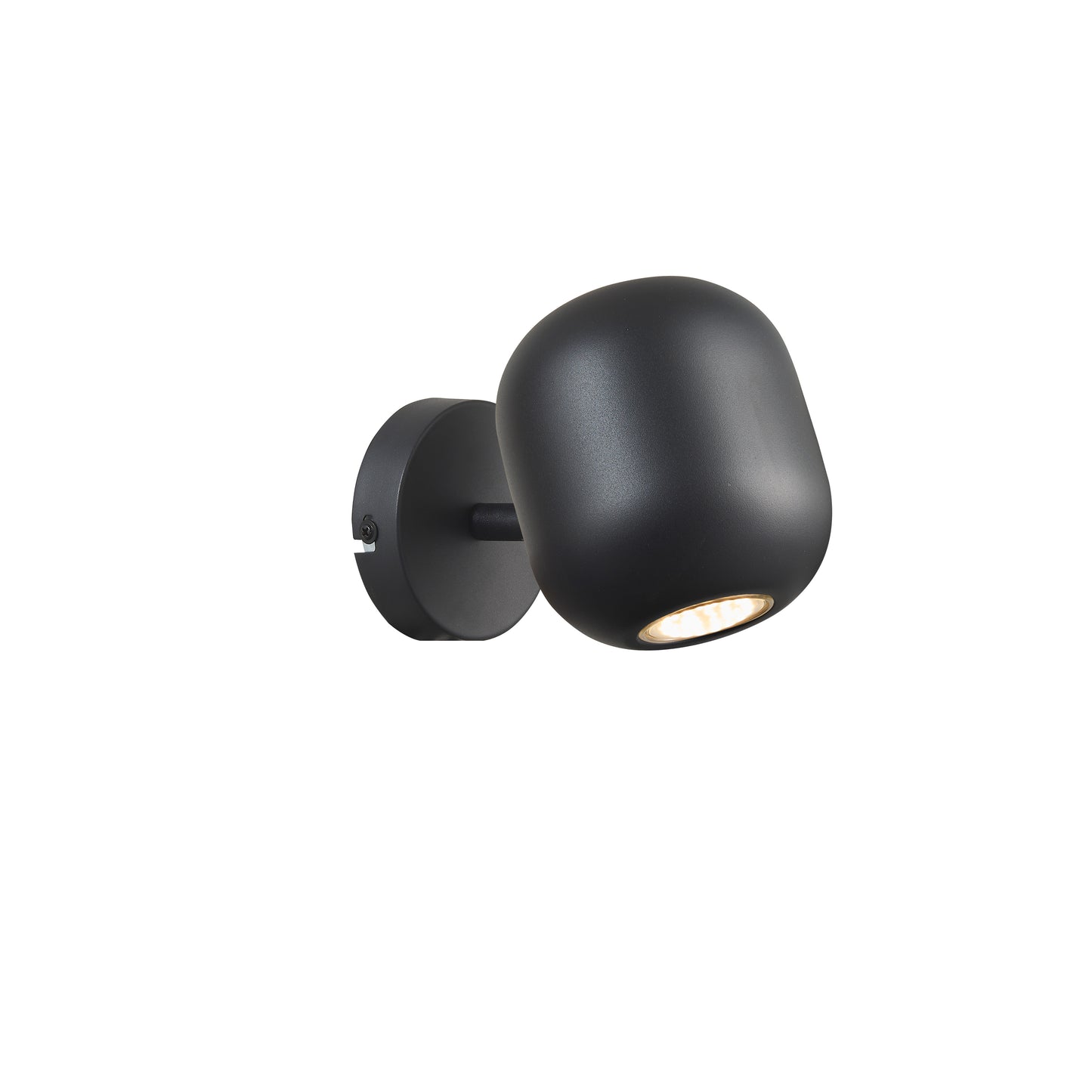 Bull vegglampe 10W GU10 sort