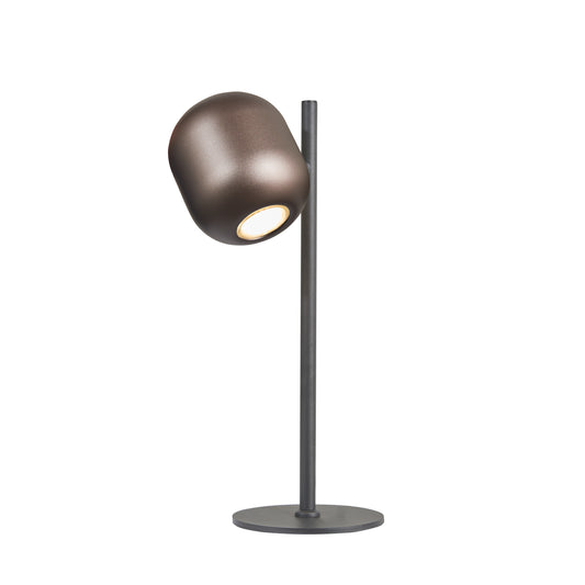 Bull bordlampe 10W GU10 brun