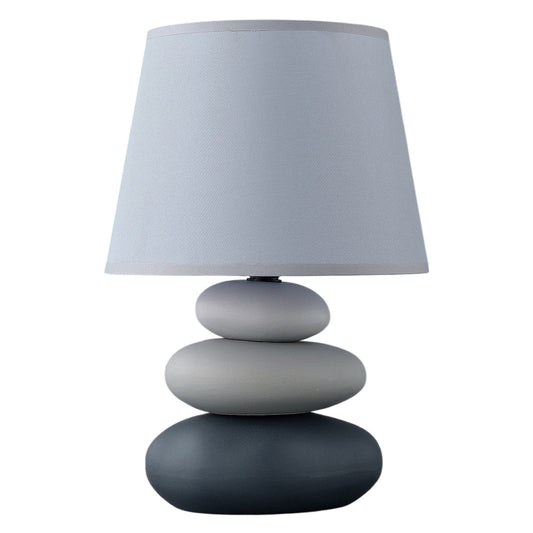 Gaia bordlampe grå m/skjerm