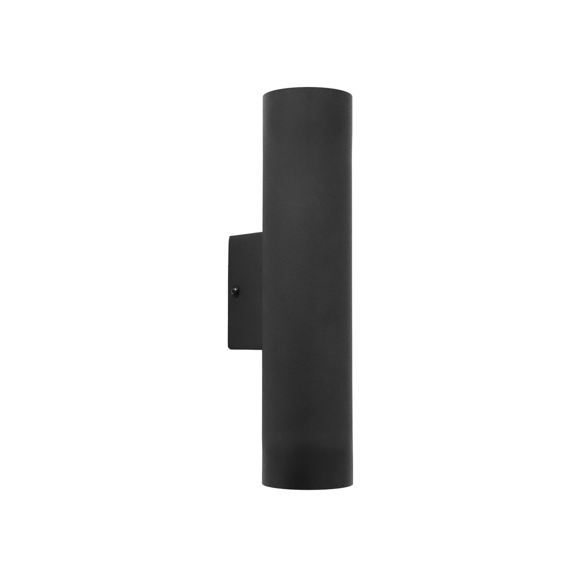 Lysgløtt vegglampe 2-lys GU10 sort