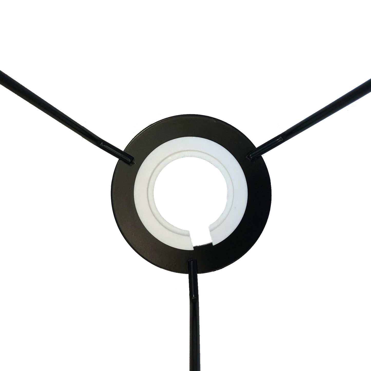 Elite skjerm 25cm sort/sølv