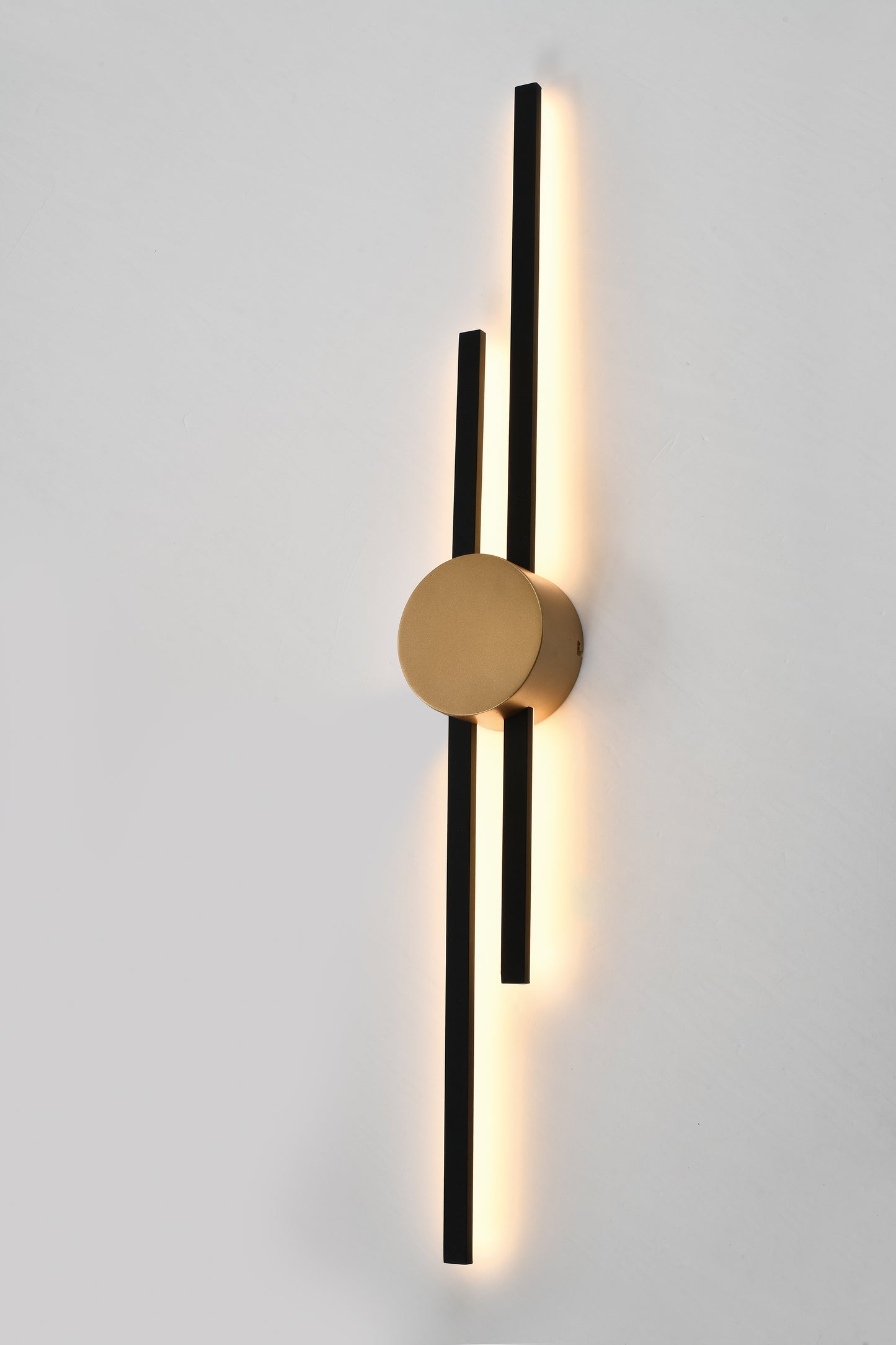 Modul vegglampe sort