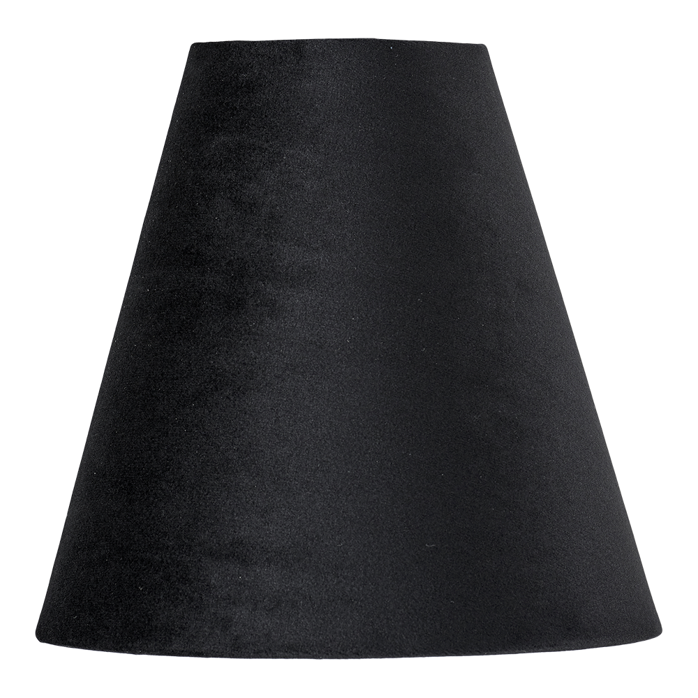 Mali lampeskjerm sort Ø19cm