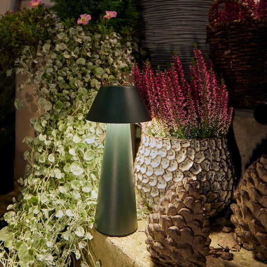 Max bordlampe oliven oppladbar