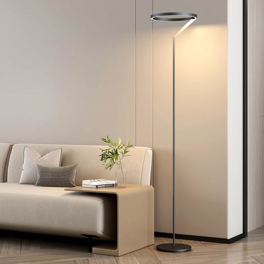 Mind LED gulvlampe 23.9W sort