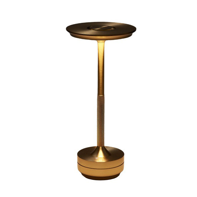 Pamir bordlampe oppladbar messing