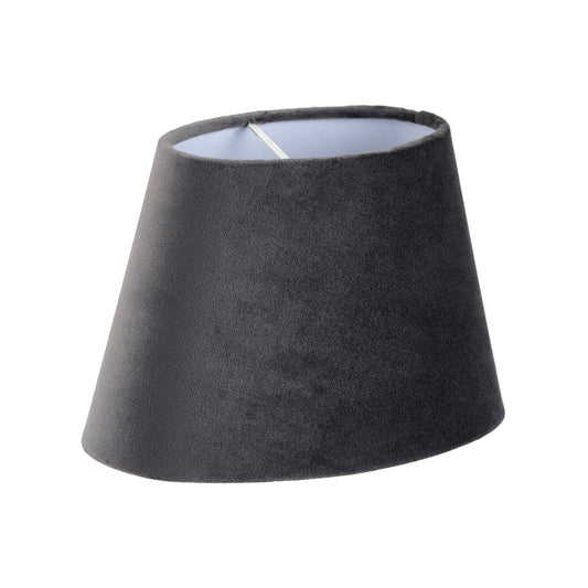 Savoy skjerm oval 20cm grå