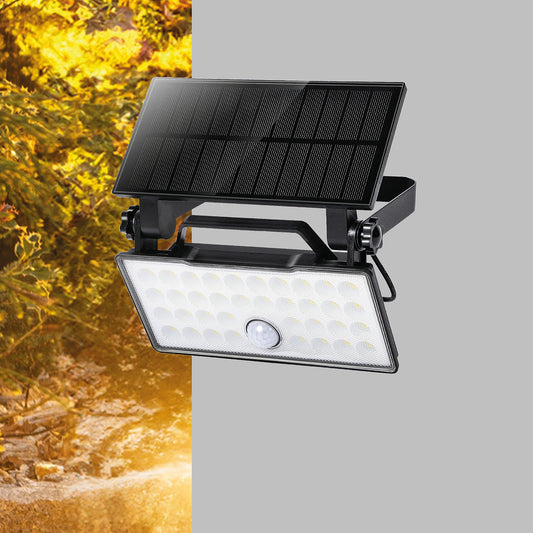 Solar bærbar vegglampe oppladbar IP65