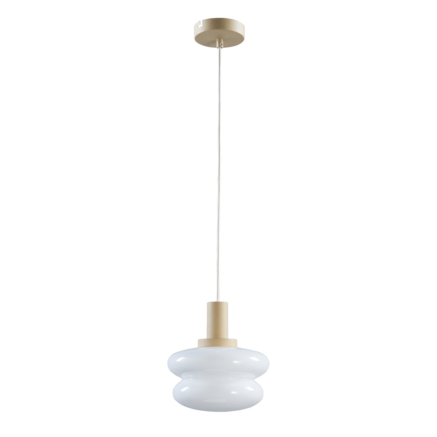 Soleia takpendel Ø35 hvit/beige