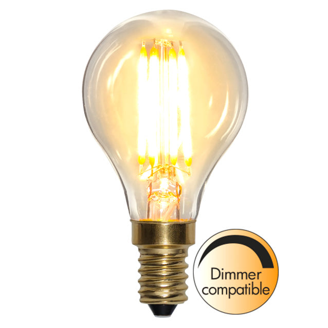 Star LED E14 Illum Ø45mm 4.5W soft glow dimbar