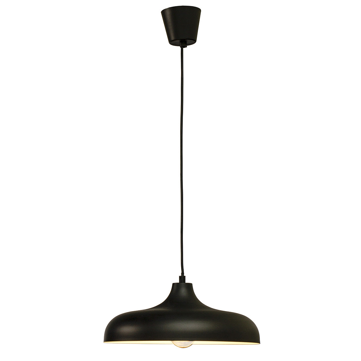 Tenda taklampe Ø34cm sort