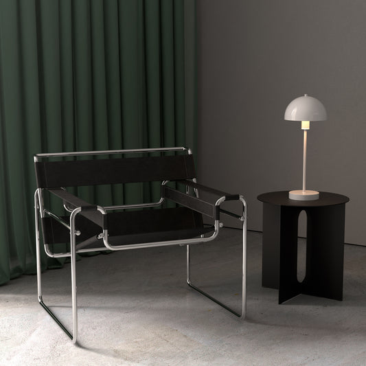 Vienda bordlampe blank hvit