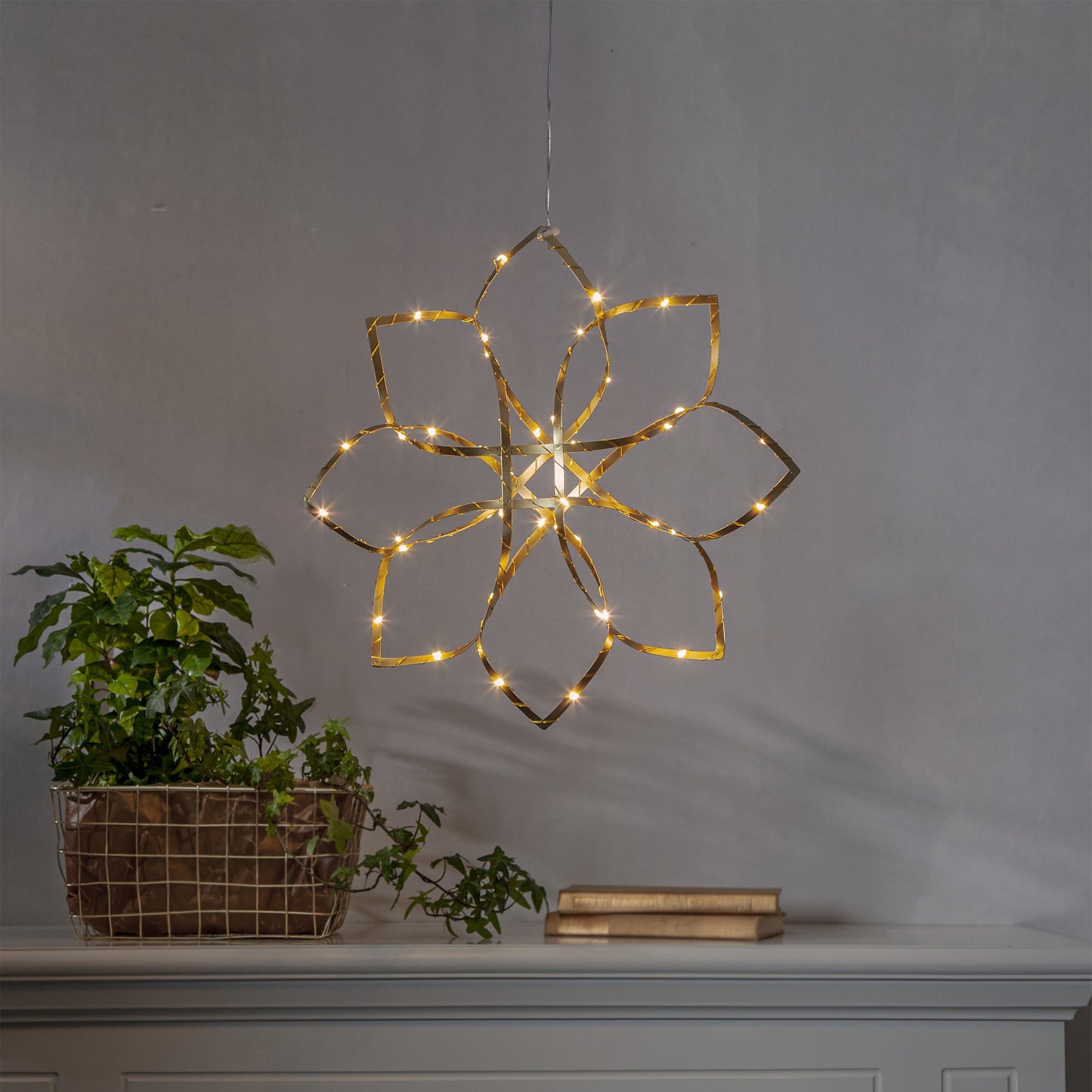 Amaze julepynt stjerne gull