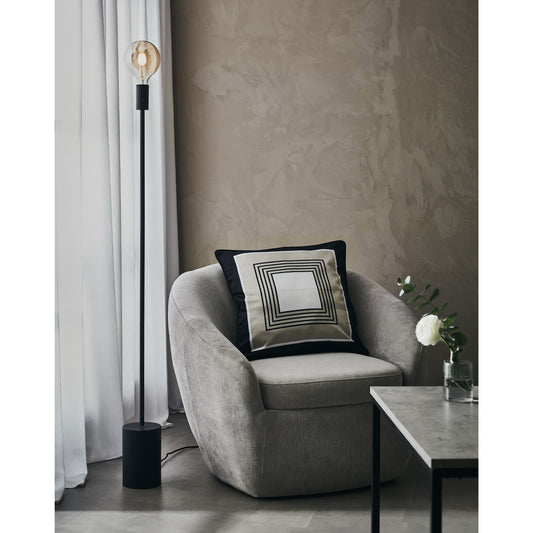 Capital gulvlampe sort