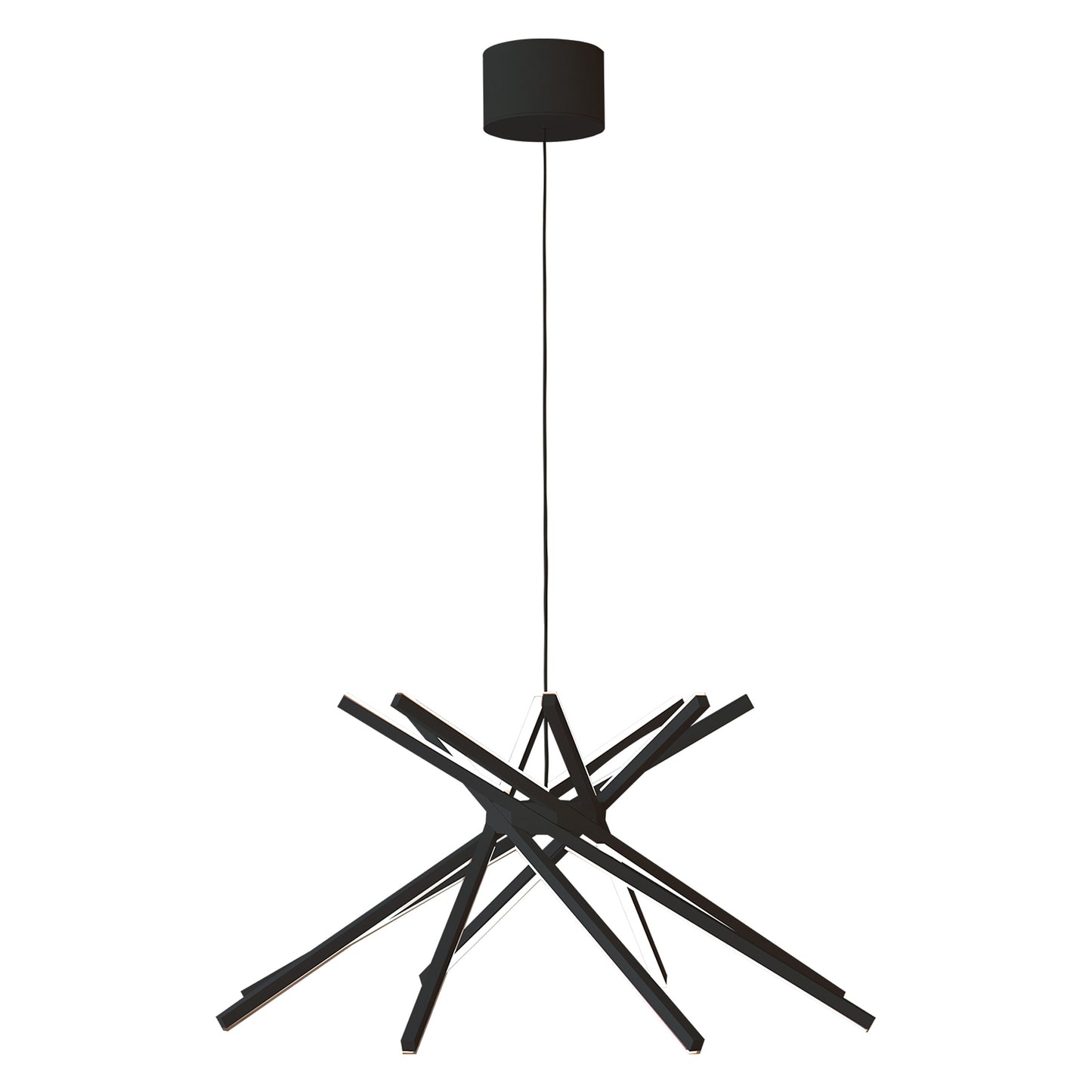 Cluster LED takpendel sort