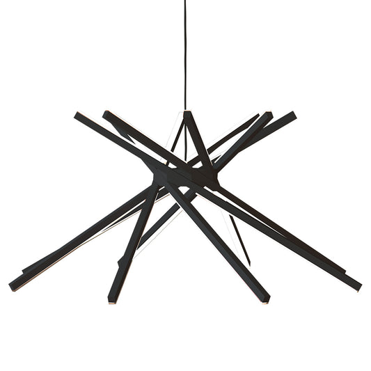 Cluster LED takpendel sort