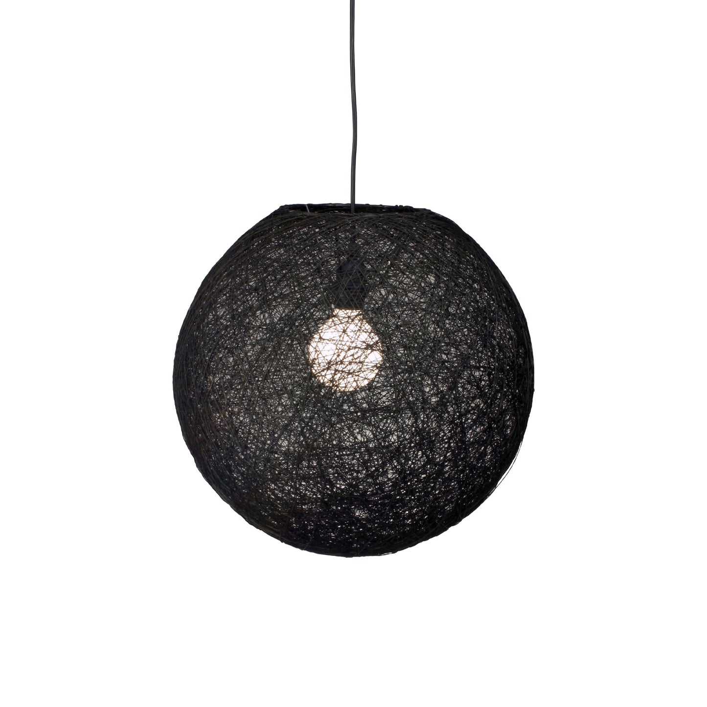 Floke taklampe Ø38cm sort