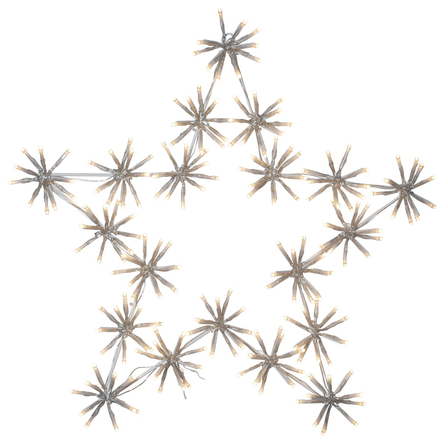 Flower star julepynt stjerne IP44