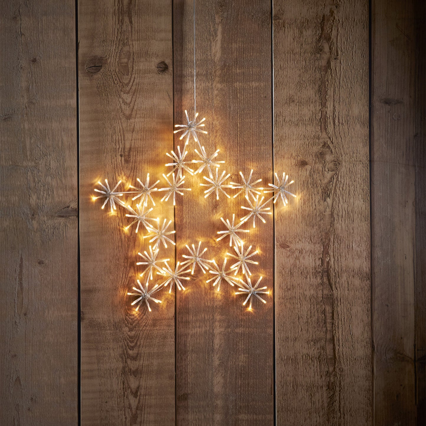 Flower star julepynt stjerne IP44