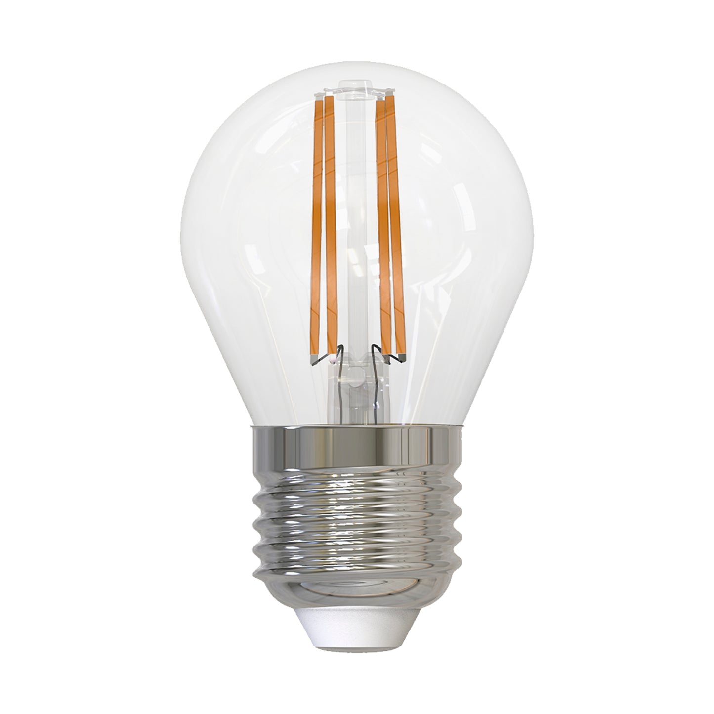 LM LED krone E27 klar 2.5W 250lm 2200K dimbar