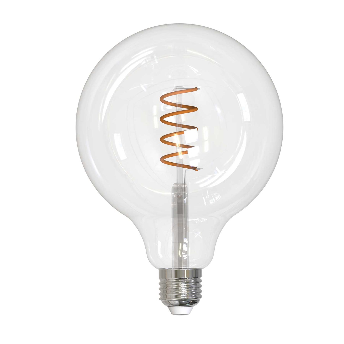 LM LED globe klar spiral 6.5W 550lm Ø125 dimbar