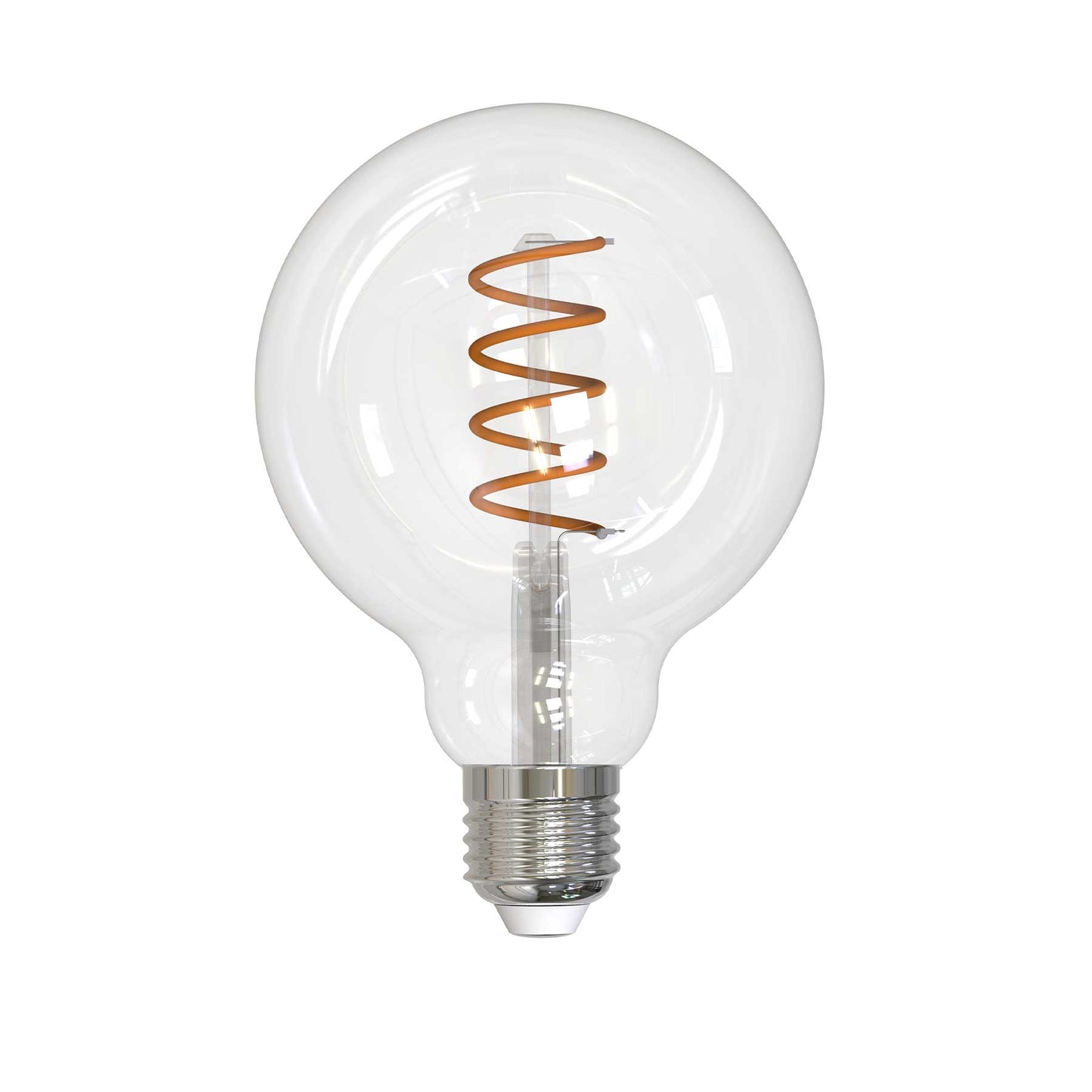 LM LED globe klar spiral Ø95 7W dimbar