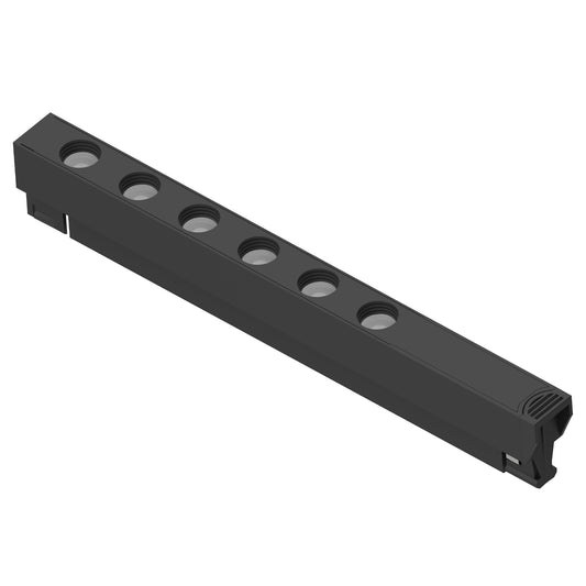 MicroLine Gamma LED lyslist grafitt sort