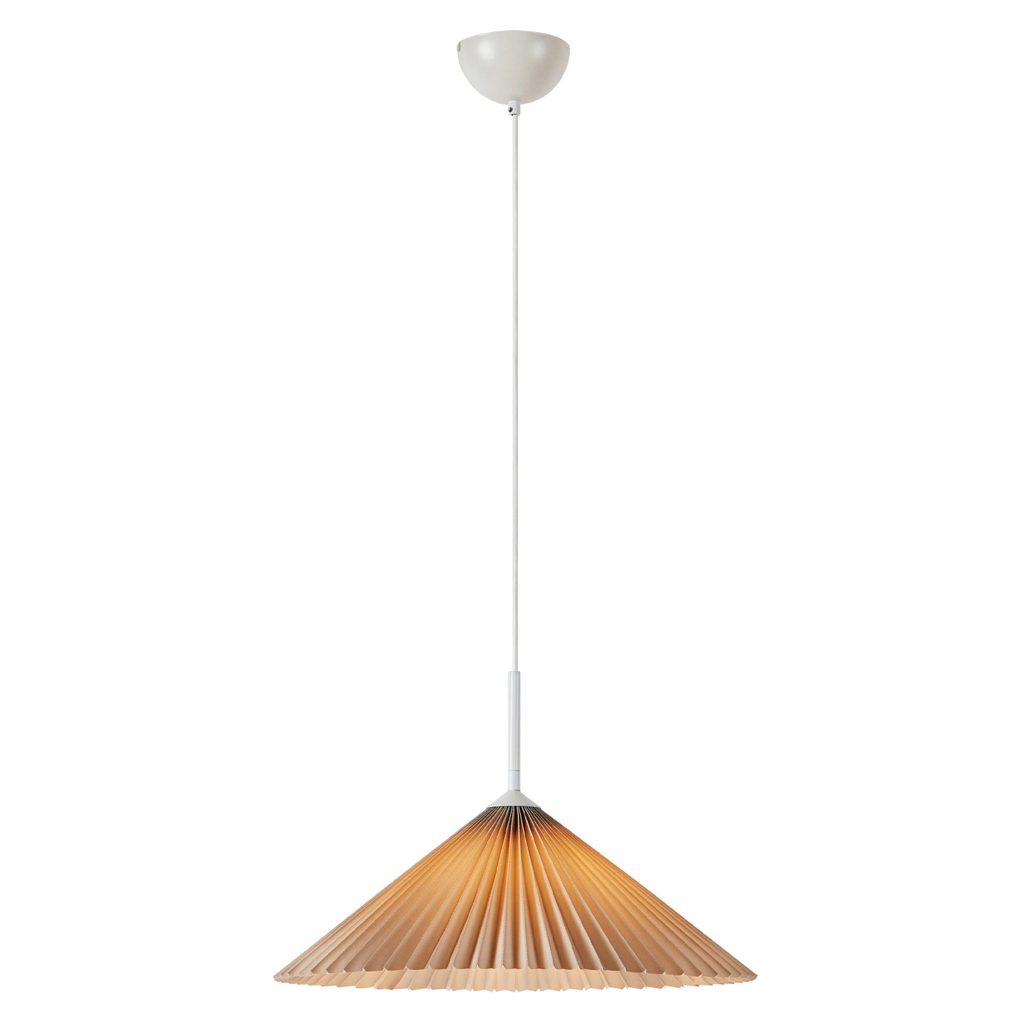 Plisado takpendel 50cm beige