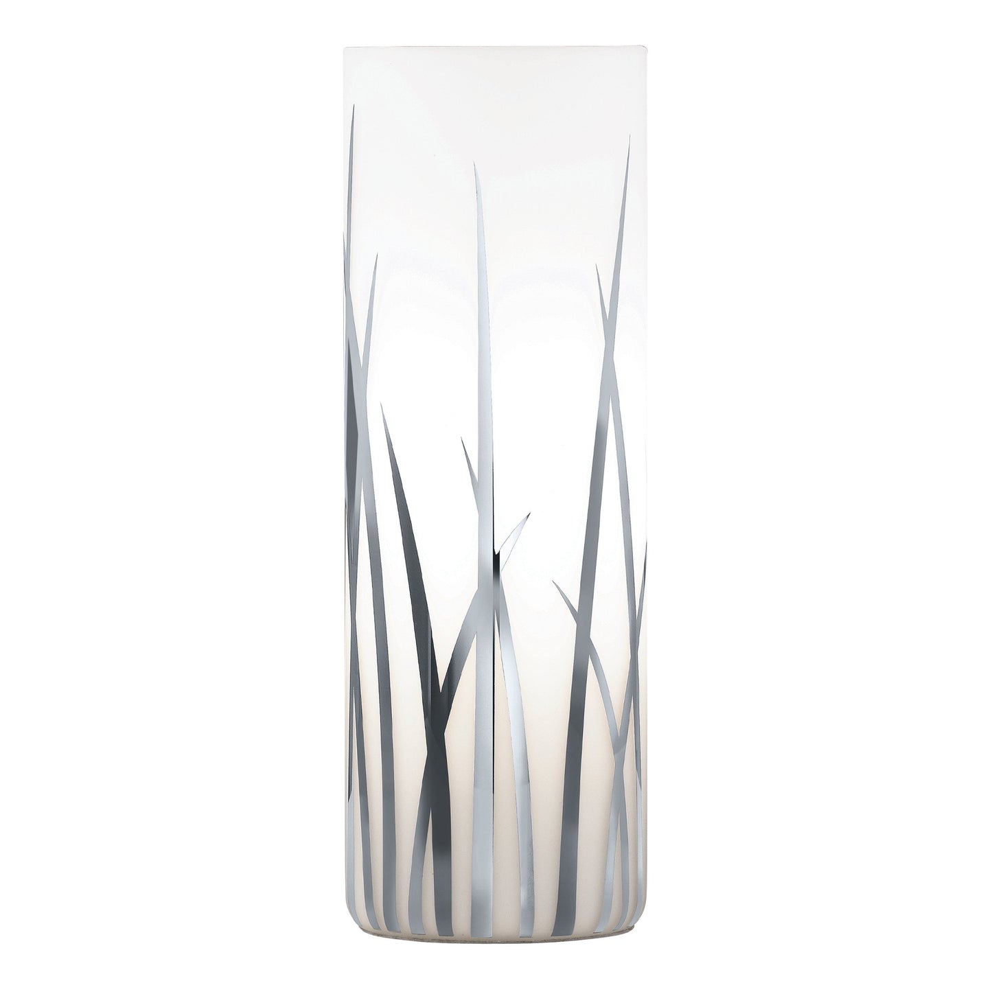 Rivato bordlampe hvit/sølv