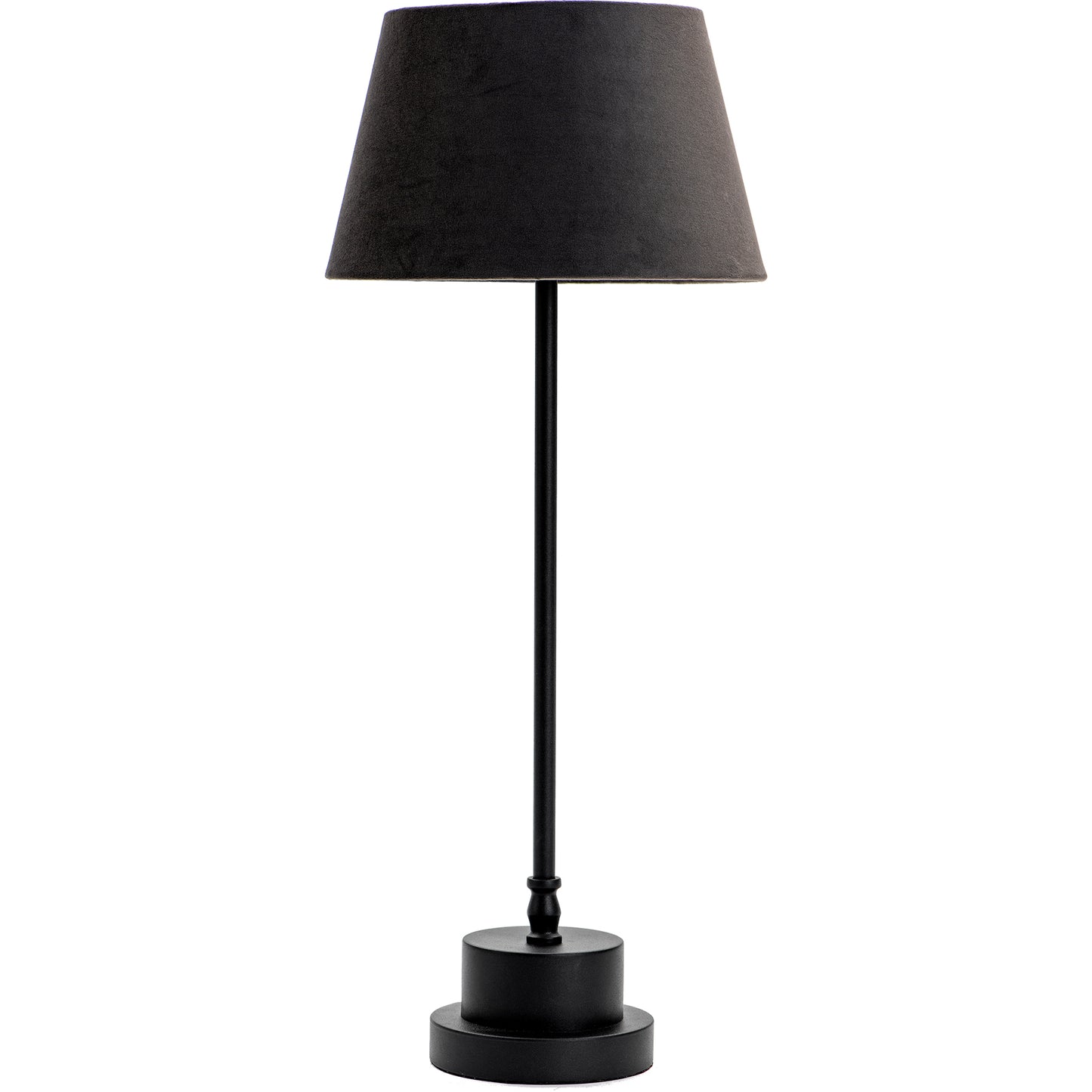 Ruben bordlampe u/skjerm sort
