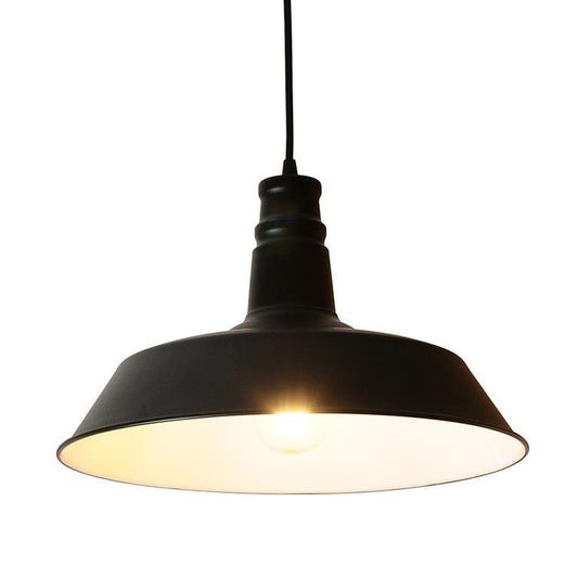 Rustika takpendel Ø36cm sort/hvit