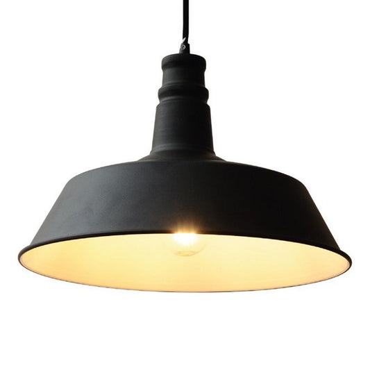 Rustika takpendel Ø46cm sort/hvit