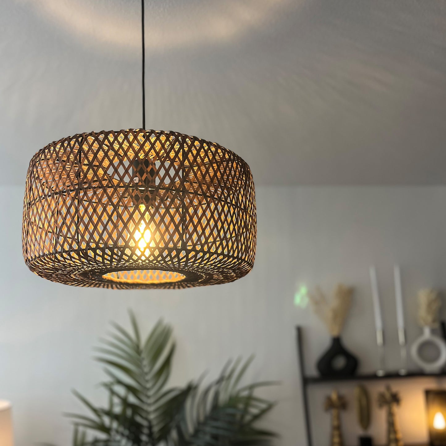 Savanna takpendel brun Ø40cm