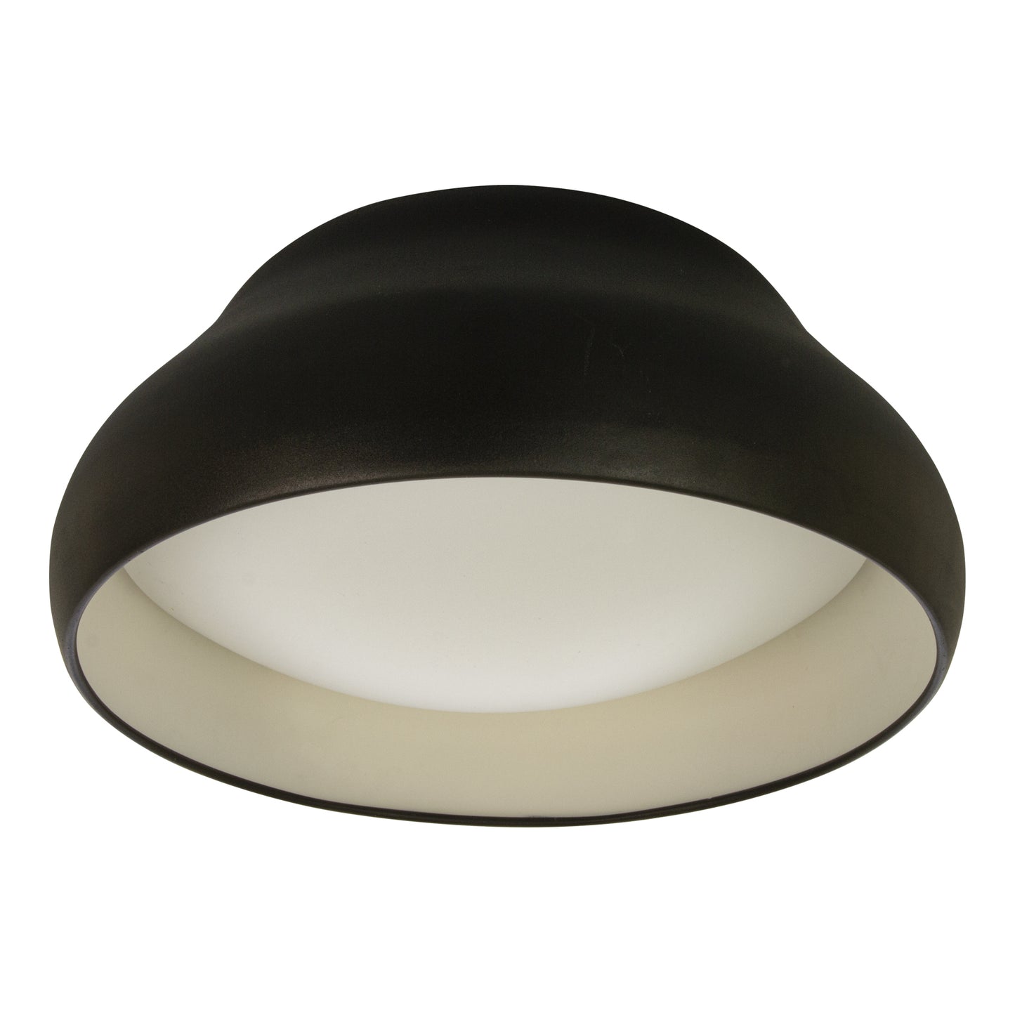 Sinus LED plafond m/fjernkontroll sort