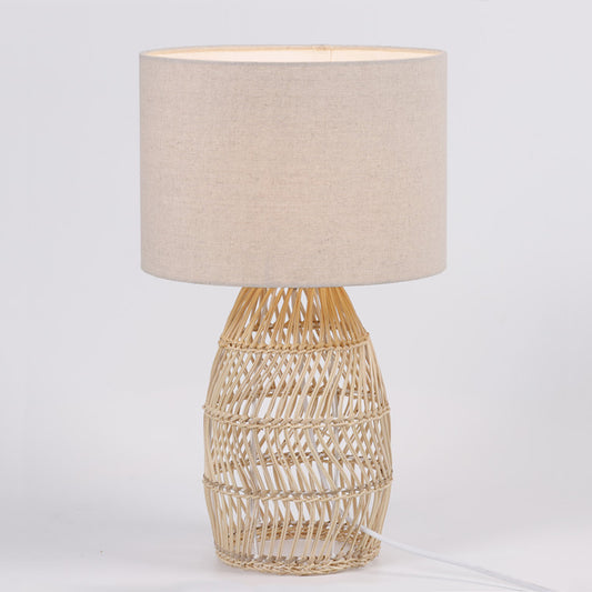 Sofie bordlampe natur/beige